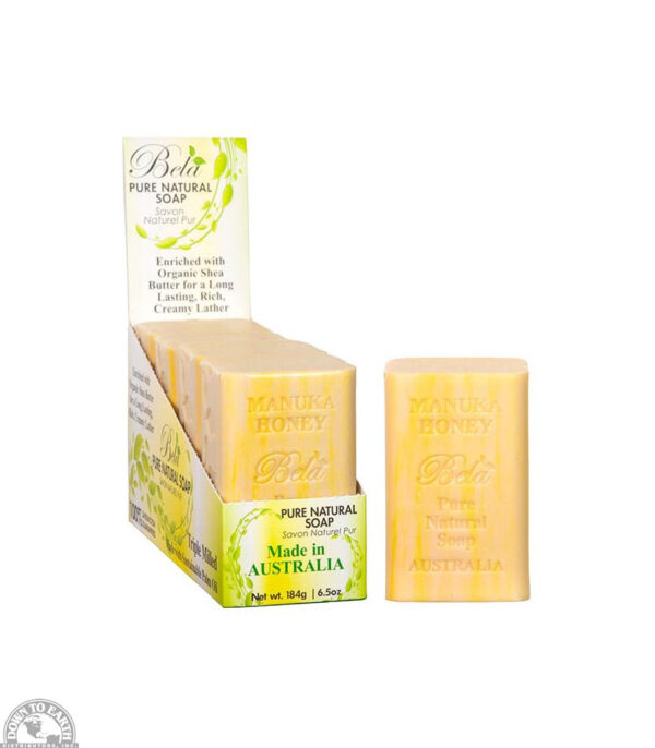 Bela Natural Lemon Grass and Lemon Myrtle Soap