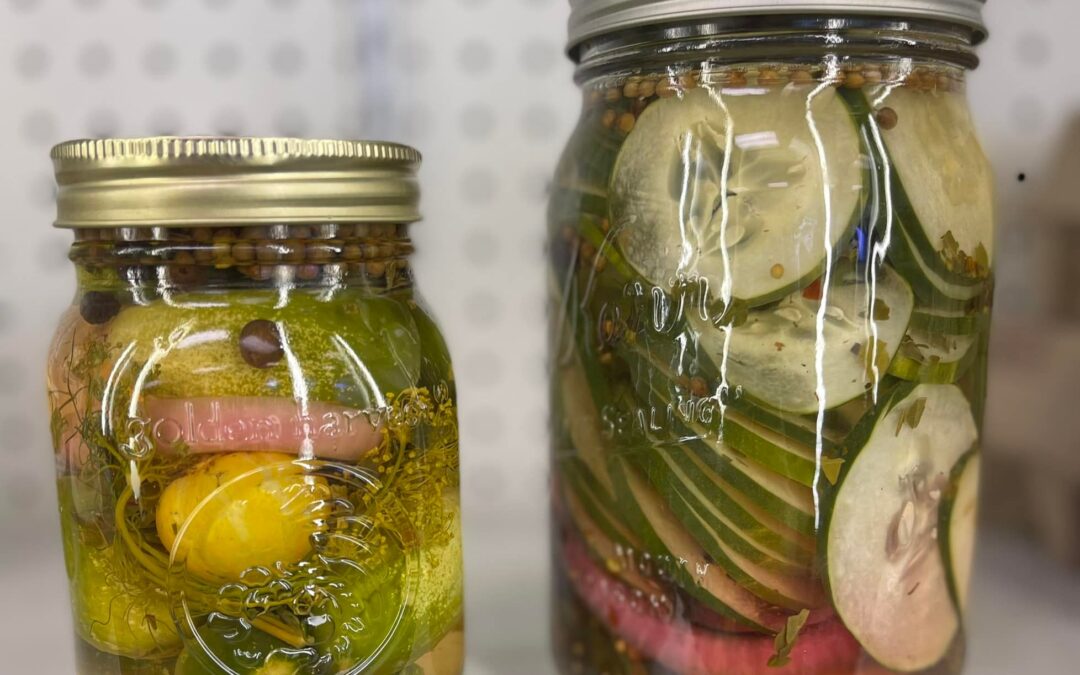 refrigerator pickles at ponics produce