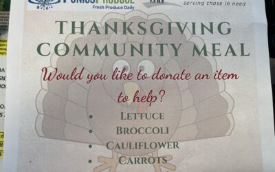 Edgerton Wi Thanksgiving Community Meal – Would You Like To Donate?