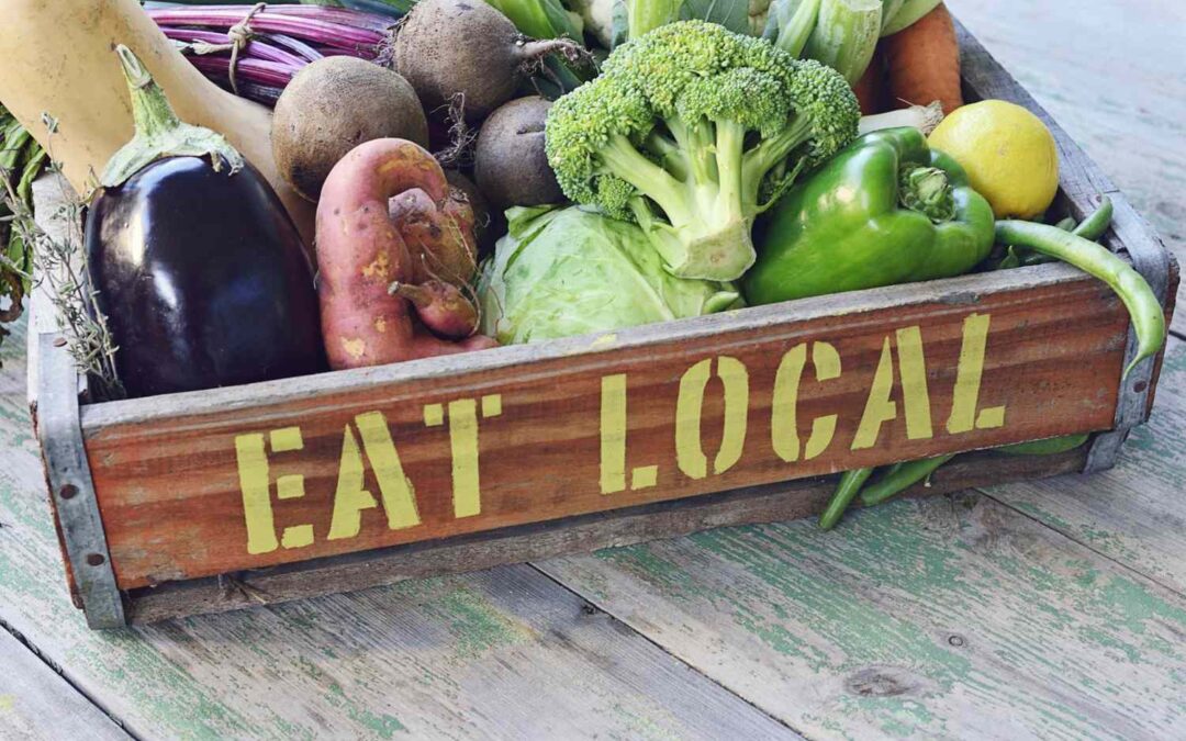 The benefits of eating locally grown produce